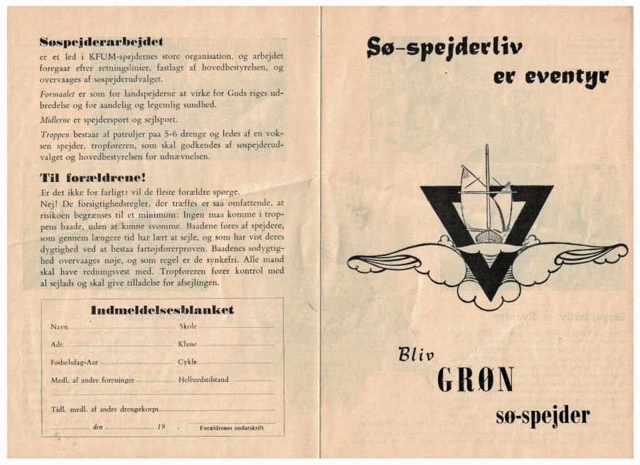 Søgruppens arkiv: folder1945 side1og4 lille